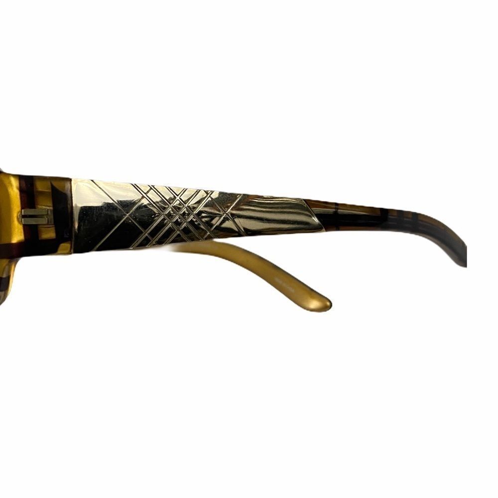 Burberry by Safilo Nova Check Brown Sunglasses - Picture 6 of 8